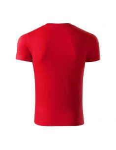 Malfini Ανδρικό Διαφημιστικό T-shirt Κοντομάνικο σε Κόκκινο Χρώμα MLI-P7407 2