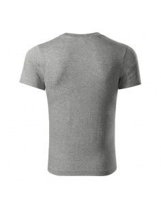 Malfini Ανδρικό Διαφημιστικό T-shirt Κοντομάνικο σε Γκρι Χρώμα MLI-P7412 2