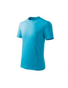 Malfini Ανδρικό Διαφημιστικό T-shirt Κοντομάνικο σε Τιρκουάζ Χρώμα MLI-F3844