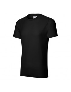 Rimeck Ανδρικό Διαφημιστικό T-shirt Κοντομάνικο σε Μαύρο Χρώμα MLI-R0301