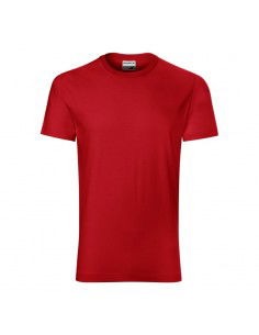 Rimeck Ανδρικό Διαφημιστικό T-shirt Κοντομάνικο σε Κόκκινο Χρώμα MLI-R0307