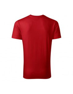 Rimeck Ανδρικό Διαφημιστικό T-shirt Κοντομάνικο σε Κόκκινο Χρώμα MLI-R0307 2
