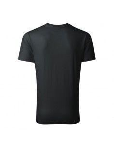 Rimeck Ανδρικό Διαφημιστικό T-shirt Κοντομάνικο σε Γκρι Χρώμα MLI-R0394 2