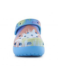 Crocs Παιδικά Παπουτσάκια Θαλάσσης Classic Tie Dye 208083-4KT Μπλε 2