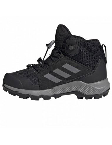 Adidas Παιδικά Μποτάκια Πεζοπορίας Terrex Mid Gore Tex Αδιάβροχα Μαύρα IF7522 Adidas Παιδικά Μποτάκια Πεζοπορίας Terrex Mid Gore Tex Αδιάβροχα Μαύρα IF7522