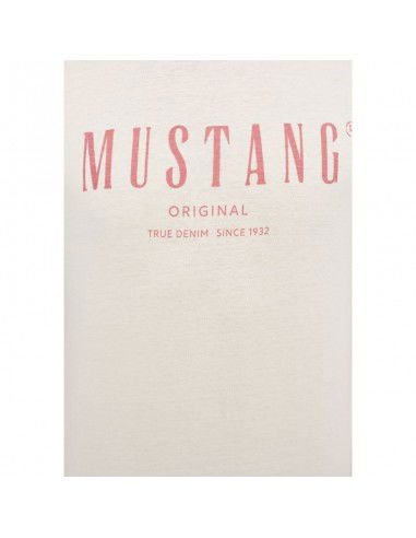 Mustang Ανδρικό T-shirt Κοντομάνικο Μπεζ 1013802-8001 Mustang Ανδρικό T-shirt Κοντομάνικο Μπεζ 1013802-8001