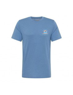 Mustang Ανδρικό T-shirt Κοντομάνικο Γαλάζιο 1013836-5169