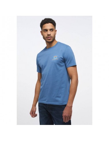 Mustang Ανδρικό T-shirt Κοντομάνικο Γαλάζιο 1013836-5169 Mustang Ανδρικό T-shirt Κοντομάνικο Γαλάζιο 1013836-5169