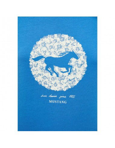 Mustang Γυναικείο T-shirt Γαλάζιο 1013781-5428 Mustang Γυναικείο T-shirt Γαλάζιο 1013781-5428
