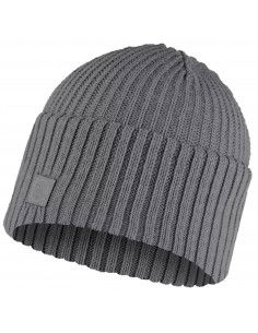 Buff Rutger Beanie Unisex Σκούφος με Rib Πλέξη σε Γκρι χρώμα 129694.938