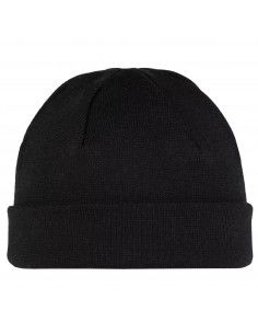 Buff Beanie Unisex Σκούφος Πλεκτός σε Μαύρο χρώμα 132326.999
