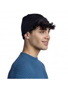 Buff Beanie Unisex Σκούφος Πλεκτός σε Μαύρο χρώμα 132326.999 2