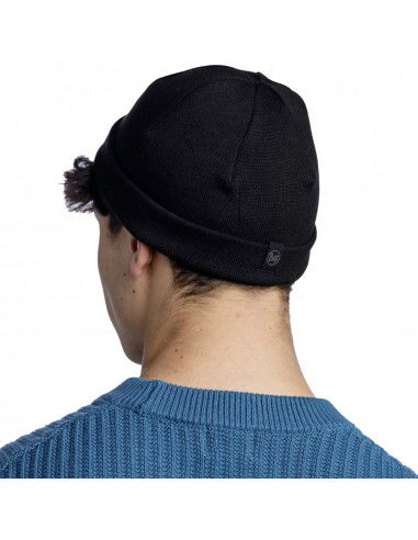Buff Beanie Unisex Σκούφος Πλεκτός σε Μαύρο χρώμα 132326.999 Buff Beanie Unisex Σκούφος Πλεκτός σε Μαύρο χρώμα 132326.999