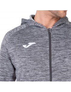 Joma Ανδρική Φούτερ Ζακέτα με Κουκούλα Γκρι 101303-150 2