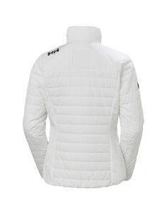 Helly Hansen Insulator 2.0 Κοντό Γυναικείο Puffer Μπουφάν Αδιάβροχο για Χειμώνα Λευκό 30239-001 2