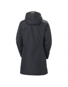 Helly Hansen Μακρύ Γυναικείο Puffer Μπουφάν για Χειμώνα Navy Μπλε 62395-860 2