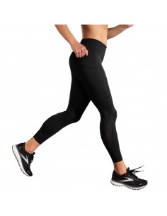 Brooks Γυναικείο Κολάν Μαύρο 221479-001 2