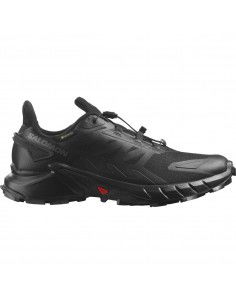 Salomon Supercross 4 GTX L41731600 Ανδρικά Αθλητικά Παπούτσια Trail Running Μαύρα Αδιάβροχα με Μεμβράνη Gore-Tex