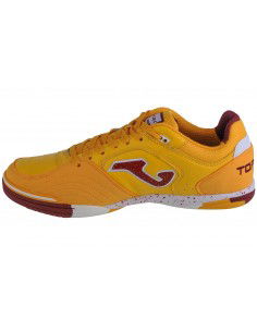 Joma Top Flex IN TOPW2328 Χαμηλά Ποδοσφαιρικά Παπούτσια Σάλας Κίτρινα 2