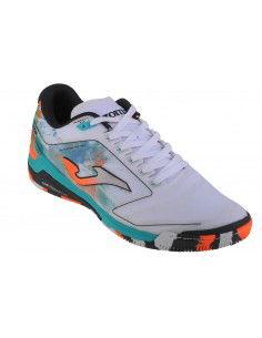 Joma Invicto 2302 IN INVW2302 Χαμηλά Ποδοσφαιρικά Παπούτσια Σάλας Λευκά