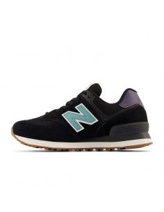 New Balance 574 Γυναικεία Sneakers Μαύρα WL574RA 2