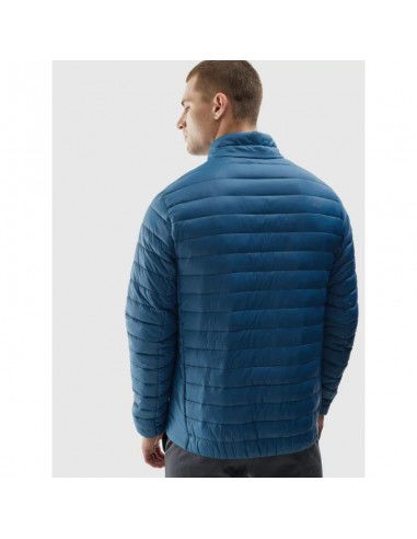 4F Ανδρικό Χειμωνιάτικο Μπουφάν Puffer Μπλε 4FAW23TDJAM239-32S 4F Ανδρικό Χειμωνιάτικο Μπουφάν Puffer Μπλε 4FAW23TDJAM239-32S