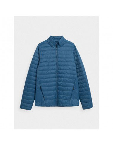 4F Ανδρικό Χειμωνιάτικο Μπουφάν Puffer Μπλε 4FAW23TDJAM239-32S 4F Ανδρικό Χειμωνιάτικο Μπουφάν Puffer Μπλε 4FAW23TDJAM239-32S