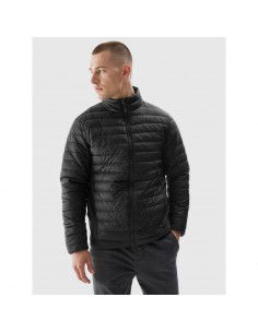 4F Ανδρικό Χειμωνιάτικο Μπουφάν Μαύρο 4FAW23TDJAM239-20S