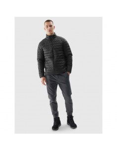 4F Ανδρικό Χειμωνιάτικο Μπουφάν Μαύρο 4FAW23TDJAM239-20S 2