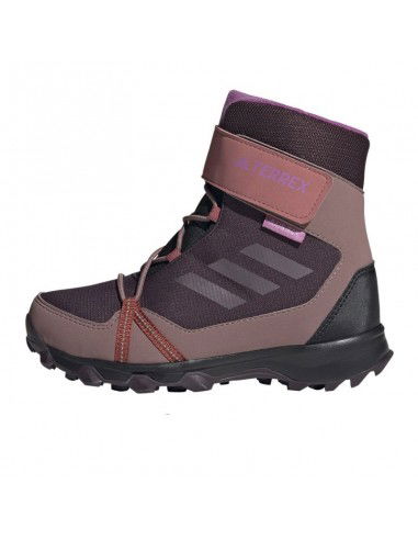 Adidas Terrex Παιδικά Μποτάκια Χιονιού με Κορδόνια & Σκρατς Μωβ IF7497 Adidas Terrex Παιδικά Μποτάκια Χιονιού με Κορδόνια & Σκρατς Μωβ IF7497