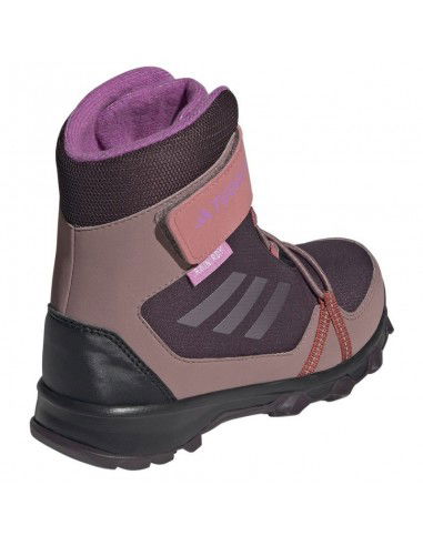Adidas Terrex Παιδικά Μποτάκια Χιονιού με Κορδόνια & Σκρατς Μωβ IF7497 Adidas Terrex Παιδικά Μποτάκια Χιονιού με Κορδόνια & Σκρατς Μωβ IF7497