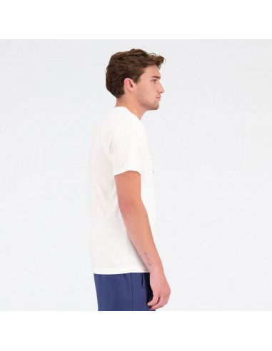 New Balance Ανδρικό Αθλητικό T-shirt Κοντομάνικο Λευκό MT31906WT New Balance Ανδρικό Αθλητικό T-shirt Κοντομάνικο Λευκό MT31906WT
