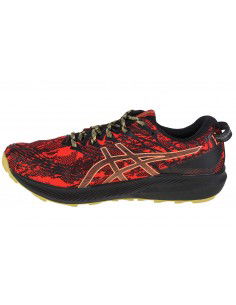 ASICS Fuji Lite 3 1011B467-600 Ανδρικά Αθλητικά Παπούτσια Trail Running Κόκκινα 2
