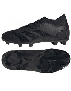 Adidas Παιδικά Ποδοσφαιρικά Παπούτσια Ψηλά Predator Precision.3 Firm Ground με Τάπες Core Black GW4610