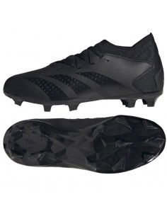 Adidas Παιδικά Ποδοσφαιρικά Παπούτσια Ψηλά Predator Precision.3 Firm Ground με Τάπες Core Black GW4610 2