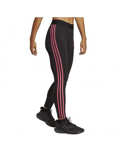 Adidas Essentials 3-Stripes Training Γυναικείο Μακρύ Κολάν Black / Pulse Magenta IA7192 Adidas Essentials 3-Stripes Training Γυναικείο Μακρύ Κολάν Black / Pulse Magenta IA7192
