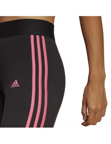Adidas Essentials 3-Stripes Training Γυναικείο Μακρύ Κολάν Black / Pulse Magenta IA7192 Adidas Essentials 3-Stripes Training Γυναικείο Μακρύ Κολάν Black / Pulse Magenta IA7192