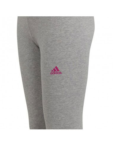 Adidas Παιδικό Κολάν Αθλητικό Μακρύ Γκρι Lin IC3580 Adidas Παιδικό Κολάν Αθλητικό Μακρύ Γκρι Lin IC3580