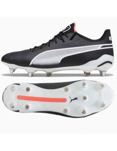 Puma King Ultimate MxSG 107562-01 Χαμηλά Ποδοσφαιρικά Παπούτσια με Τάπες Μαύρα