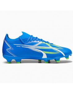 Puma Ultra Match FG 107347-03 Χαμηλά Ποδοσφαιρικά Παπούτσια με Τάπες Μπλε 2