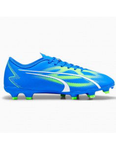 Puma Ultra Play FG/AG 107423-03 Χαμηλά Ποδοσφαιρικά Παπούτσια με Τάπες Μπλε 2