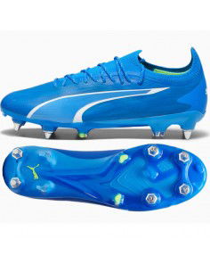 Puma Ultra Ultimate MxSG 107504-03 Χαμηλά Ποδοσφαιρικά Παπούτσια με Τάπες Μπλε 2
