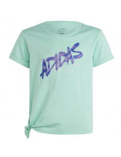 Tshirt adidas Dance Knotted Tee girls Jr HR5817