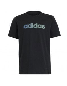 Adidas Παιδικό T-shirt Μαύρο IB9138 2