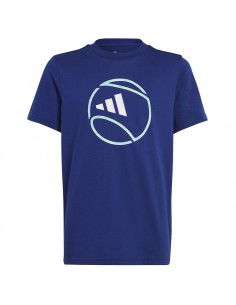 Adidas Παιδικό T-shirt Μπλε IC4982 2