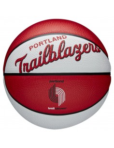 Wilson NBA Team Retro Portland Trailblazers Mini Μπάλα Μπάσκετ Indoor/Outdoor WTB3200XBPOR