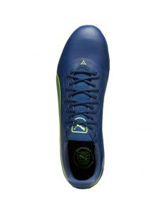 Puma King Pro FG/AG 107566-02 Χαμηλά Ποδοσφαιρικά Παπούτσια με Τάπες Μπλε 2