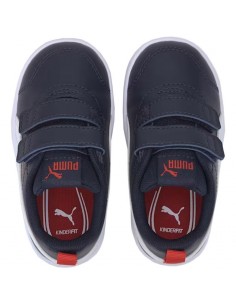 Puma Παιδικό Sneaker Courtflex με Σκρατς Navy Μπλε 371544-01 2