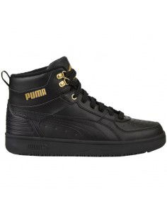 Puma Rebound Rugged Μποτάκια Μαύρα 387592-01