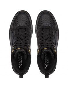 Puma Rebound Rugged Μποτάκια Μαύρα 387592-01 2